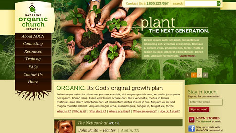 Organic Church Site