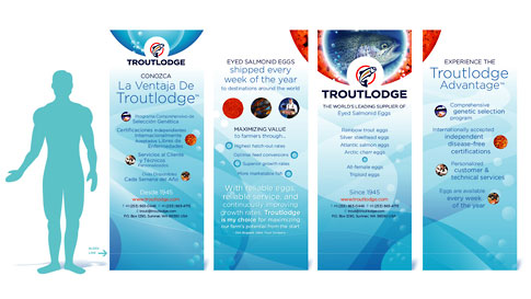 Troutlodge Tradeshow Signage